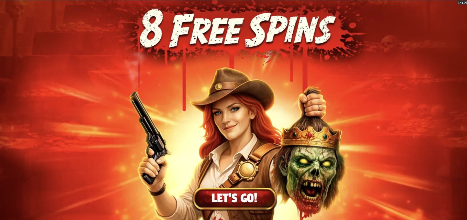 Giga Zombies symbol paytable — zombie characters and their values